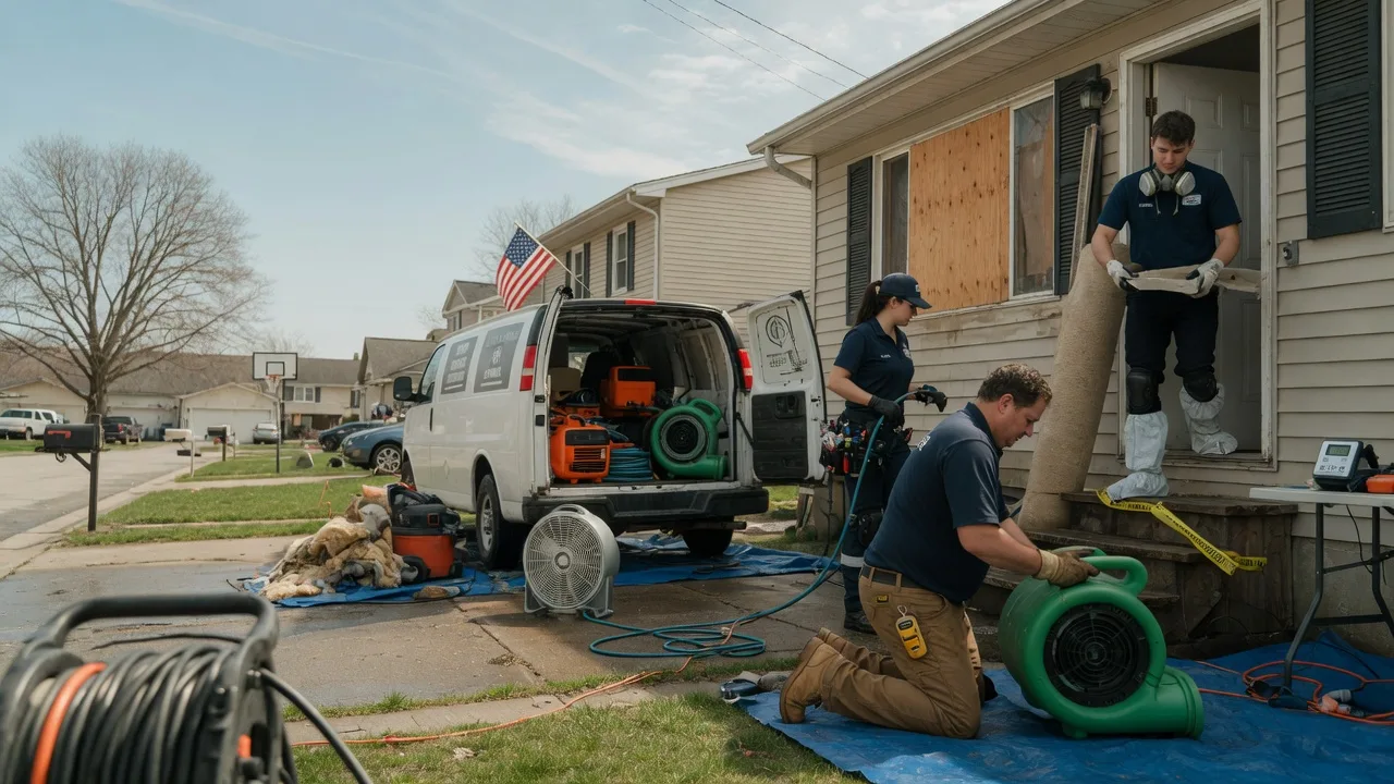 Water Damage Restoration in Nicholasville, KY near me